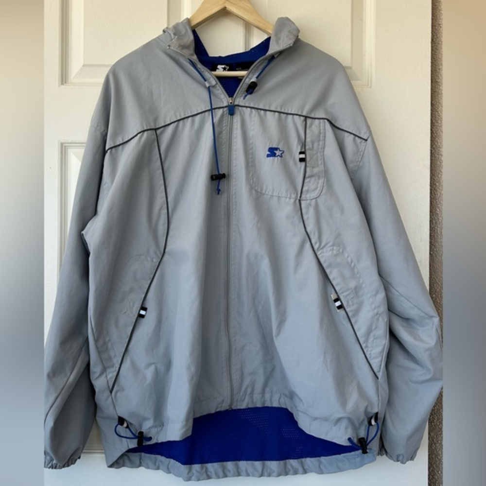Starter Brand Jacket Mesh Lined Men’s Large